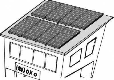 太陽光発電設備例