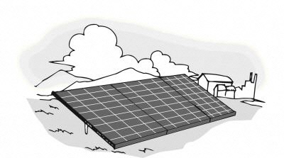 太陽光発電設備例2