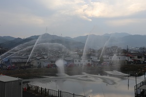 太子町消防出初式2