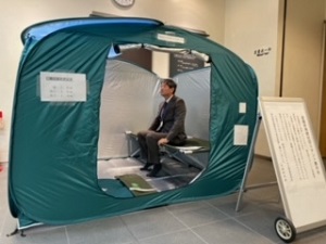 避難所用テント