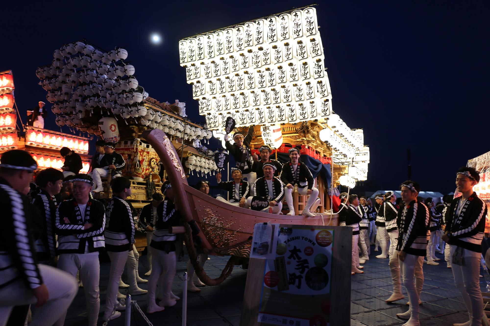 夜間展示